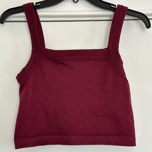 Urban Outfitters - Out From Under Seamless Maroon Ribbed Bra Top - Size M/L